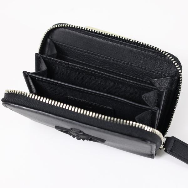 Vivienne Westwood ヴィヴィアンウエストウッド コインケース Zip Coin Case 5601000AW L00DW レディース レザー ラウンドファスナー 小銭入れ 3Dオーブの画像