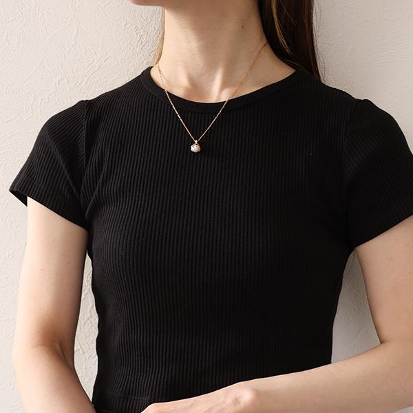 BOTTEGA VENETA ボッテガヴェネタ ネックレス Pearl Necklace 732075 V721A レディース 淡水パール シルバー925 silver925 ペンダント アクセサリーの画像