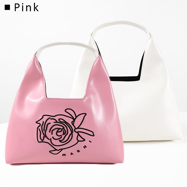 MARNI（マルニ） キッズ ハンドバッグ Diamond Tote Bag With Rose