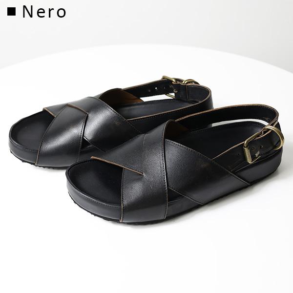 BUTTERO ブッテロ サンダル CORTONA Sandals コルトナ B11361 メンズ スエード レザー バックストラップ シューズ 靴の画像