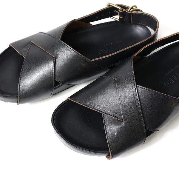BUTTERO ブッテロ サンダル CORTONA Sandals コルトナ B11361 メンズ スエード レザー バックストラップ シューズ 靴の画像