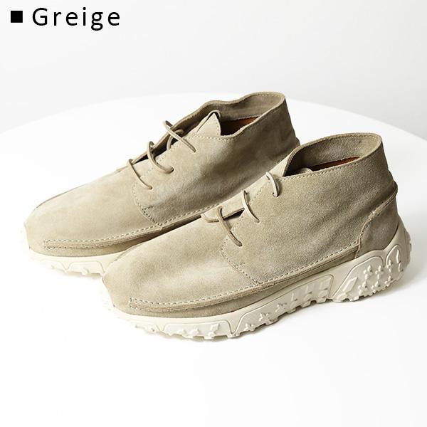 BUTTERO ブッテロ スニーカー VINCI X Sneakers ヴィンチ エックス B10543 メンズ スエード レザー ハイカット カジュアルシューズ レースアップ 靴の画像