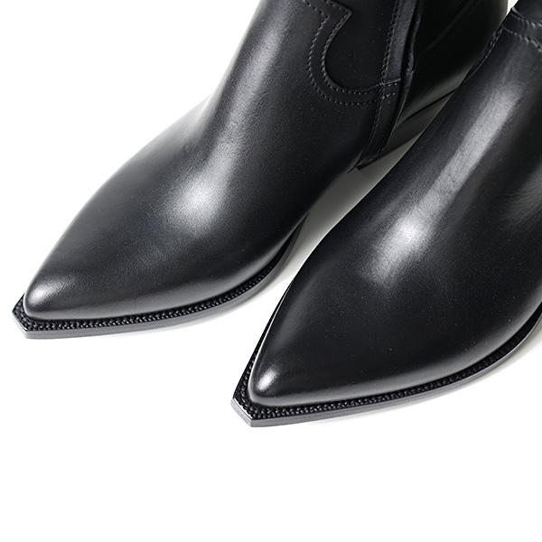 BUTTERO（ブッテロ） ショートブーツ FLEE Side Zip Western Boots
