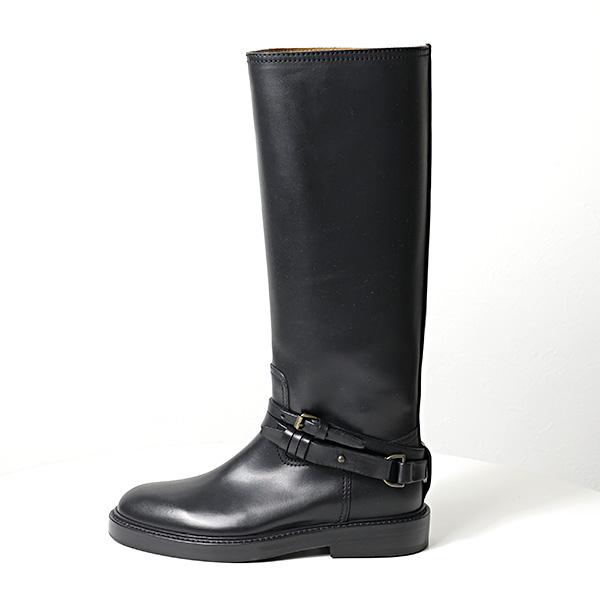 BUTTERO ブッテロ ロングブーツ LAYDEE Long Boots レイディー B10670 レディース レザー ラウンドトゥ シューズ 靴の画像
