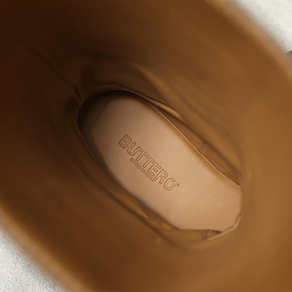BUTTERO ブッテロ ロングブーツ LAYDEE Long Boots レイディー B10670 レディース レザー ラウンドトゥ シューズ 靴の画像