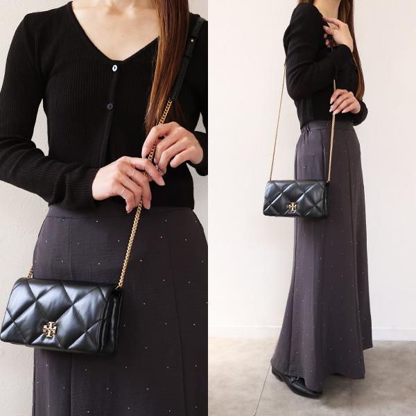 美品✨トリーバーチ　キルティング　レザー　チェーン　ショルダーバッグ　黒 TORY BURCH（トリーバーチ） ショルダーバッグ Kira Diamond Quilt
