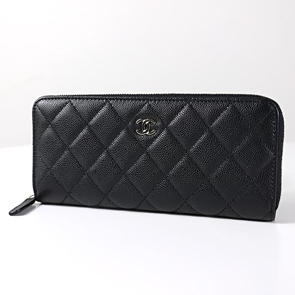 CHANEL（シャネル） 長財布 Matelasse Round Zip Long Wallet 26A
