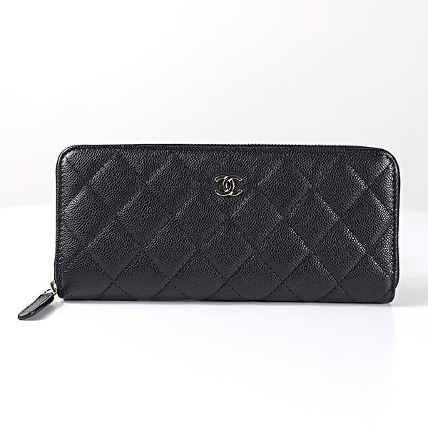CHANEL（シャネル） 長財布 Matelasse Round Zip Long Wallet 26A
