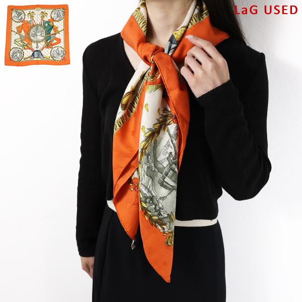 HERMES（エルメス） 【中古品】HERMES スカーフ Carre 90 Scarf カレ90