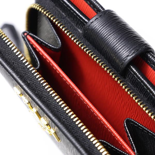PRADA（プラダ） 【中古品】PRADA 二つ折り財布 Bi-Fold Wallet 1ML018