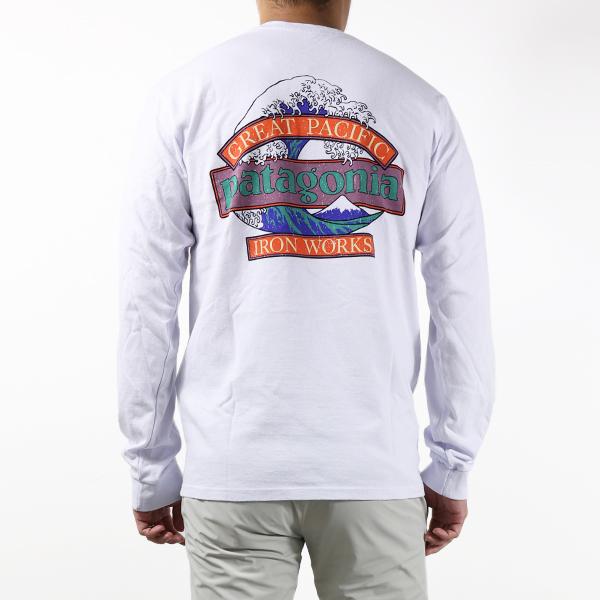 patagonia（パタゴニア） Tシャツ Mens Long Sleeve Great Waves
