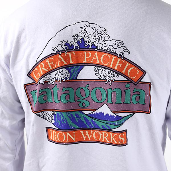 patagonia（パタゴニア） Tシャツ Mens Long Sleeve Great Waves