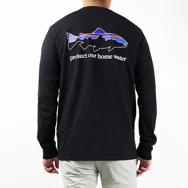 patagonia（パタゴニア） Tシャツ Mens Long Sleeve Home Water Trout