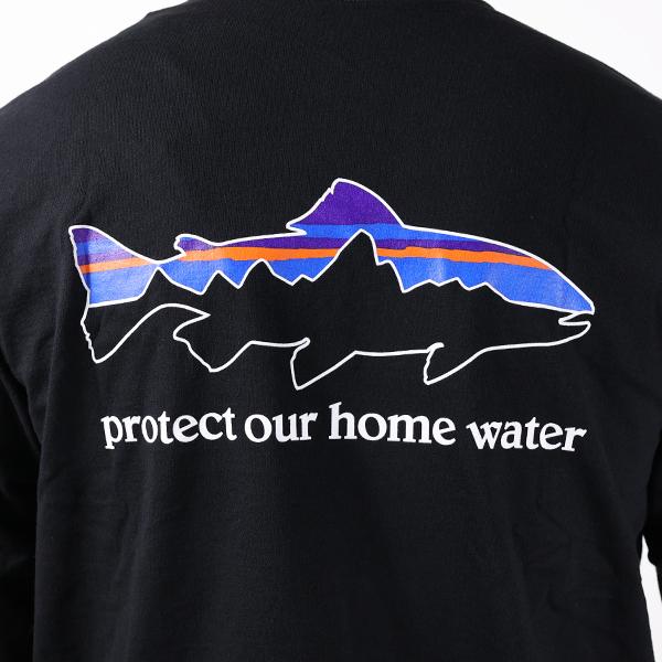 【新品】パタゴニア ホーム・ウォーター・トラウト・レスポンシビリティー ロンT patagonia（パタゴニア） Tシャツ Mens Long Sleeve Home Water Trout