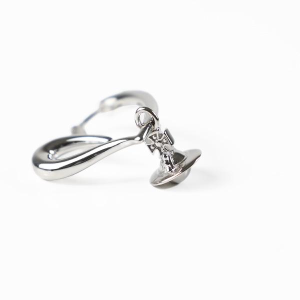 Vivienne Westwood フープピアス シルバーカラー　両耳 Vivienne Westwood（ヴィヴィアンウエストウッド） フープピアス Emily