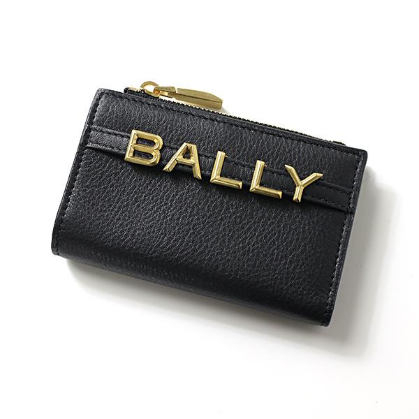Bally（バリー） 二つ折り財布 Lettering Logo Wallet WLW01IVT569