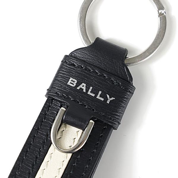 新品未使用BALLY キーホルダー・キーリング Bally（バリー） キーリング Ribbon Key Holder リボン MLK00R VT443