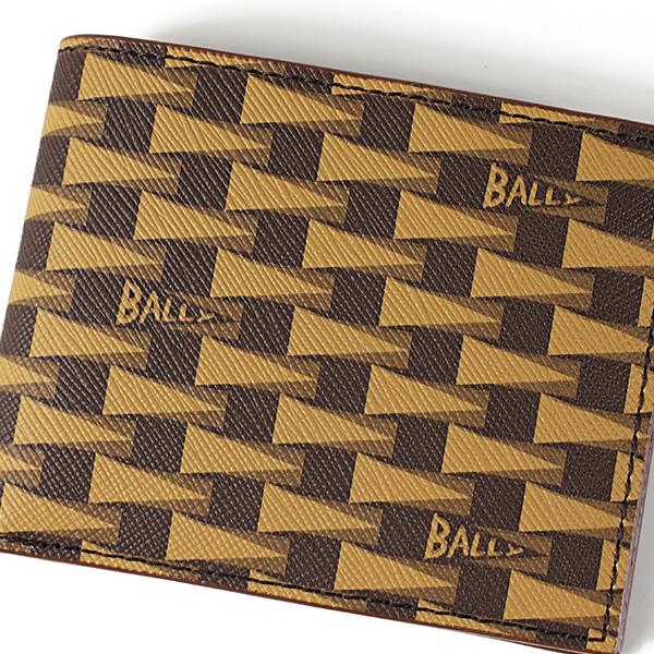 Bally（バリー） 二つ折り財布 Bi-Fold Wallet MLW03W TP047 メンズ