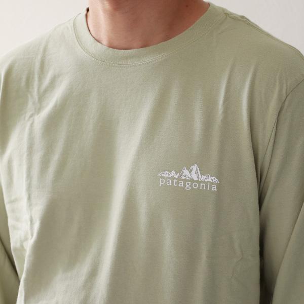 patagonia（パタゴニア） Tシャツ M Long Sleeve Fitz Roy Foothills T