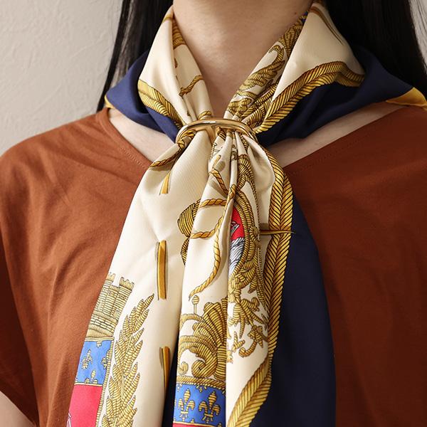 シェーヌ・ダンクル HERMES エルメス スカーフリング 90 Chaine Dancre