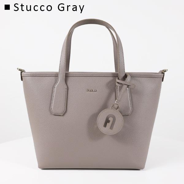 【美品】FURLA トートバッグ グレー サリー S ミニトート 通勤 FURLA（フルラ） トートバッグ CLASSIC S TOTE BAG W ZIP クラシック