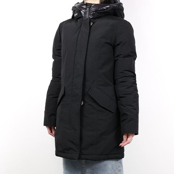 ウールリッチ ダウンジャケット ダウンコート 刺繍ロゴ ブラック 黒 XL WOOLRICH（ウールリッチ） ダウンコート ARCTIC PARKA アークティック