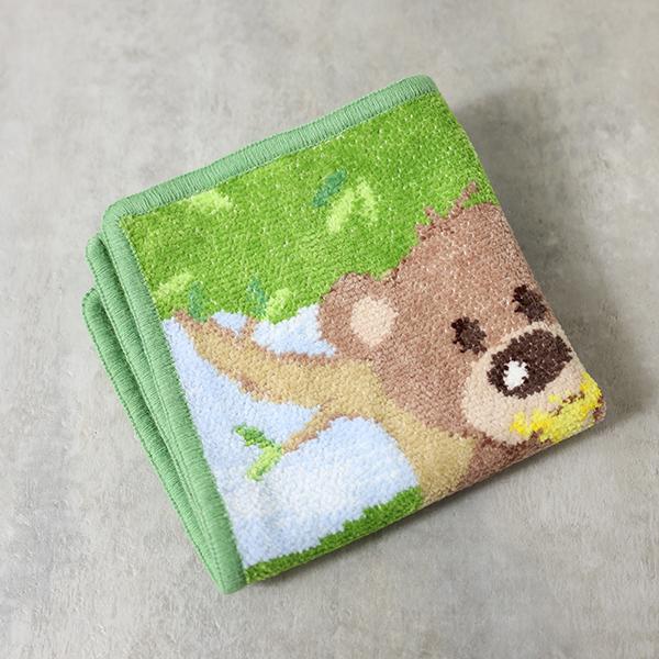 feiler（フェイラー） ハンカチ Chenille Towel 25×25 HONEY BEAR