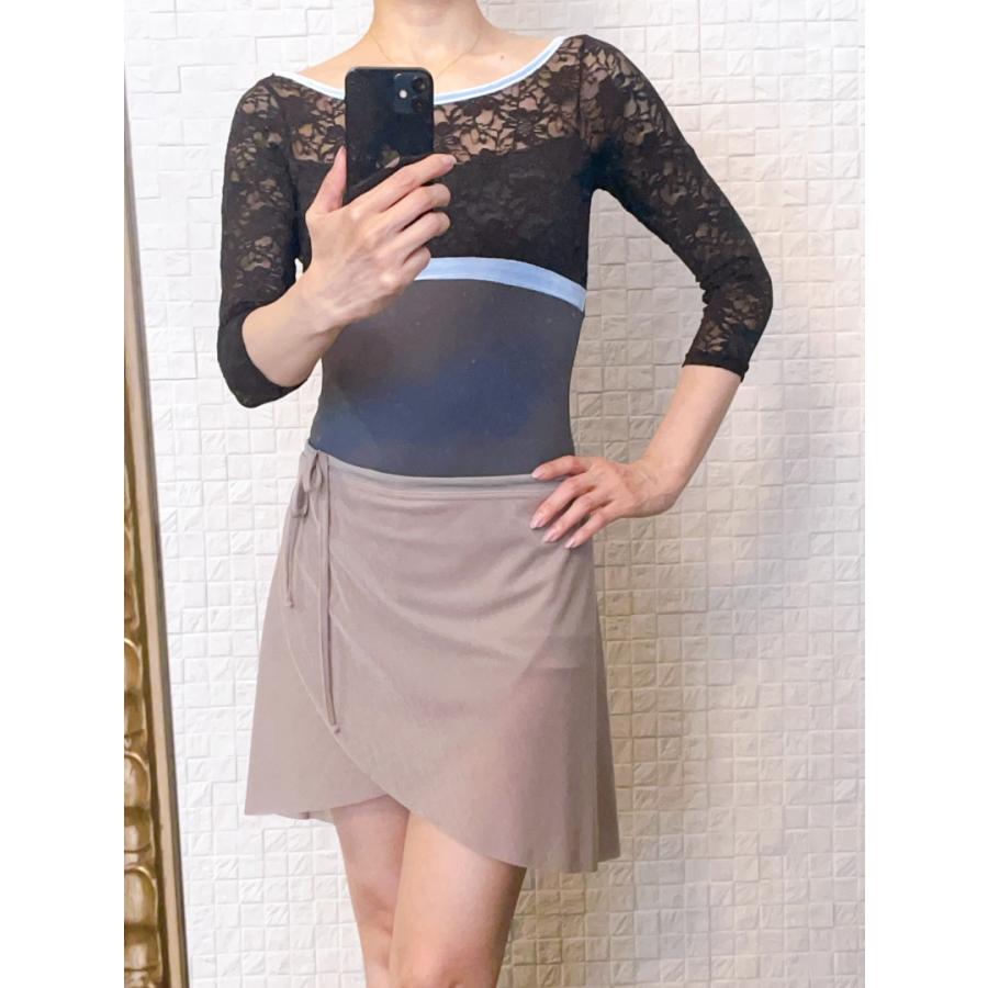 elveレオタード　レース長袖　グレー美品 elveレオタード レース長袖 グレー美品 elveレオタード レース