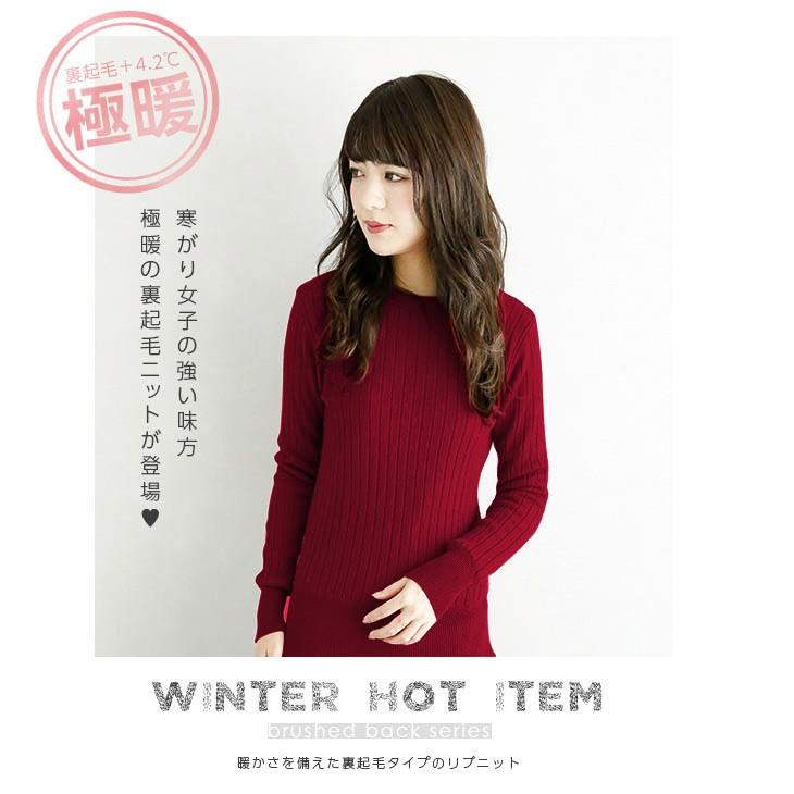 裏起毛 ニット セーター ラウンドネック レディース トップス おしゃれ 可愛い 243 Gt122b 即納 2 5日 送料無料 メ込 243 Gt122b Lagemme 通販 Yahoo ショッピング