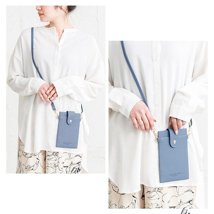 スマホポーチ スマホショルダーバッグ レディース ミニポーチ