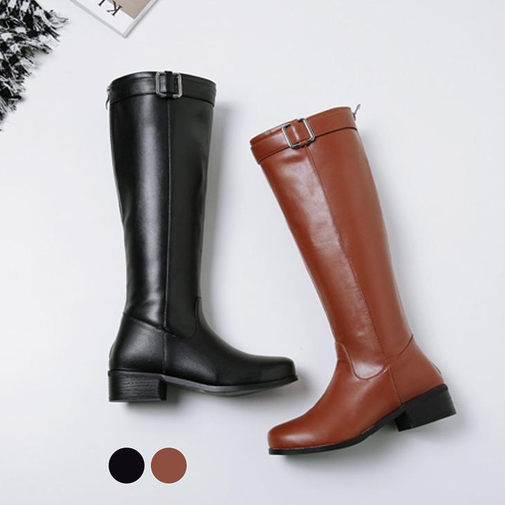 ベルトデザイン ロングブーツ レディース ブーツローヒール ジョッキーブーツ シンプル バックジップ Go C309 即納 1 5営業日 送料無料 宅込 Go C309 Lagemme 通販 Yahoo ショッピング