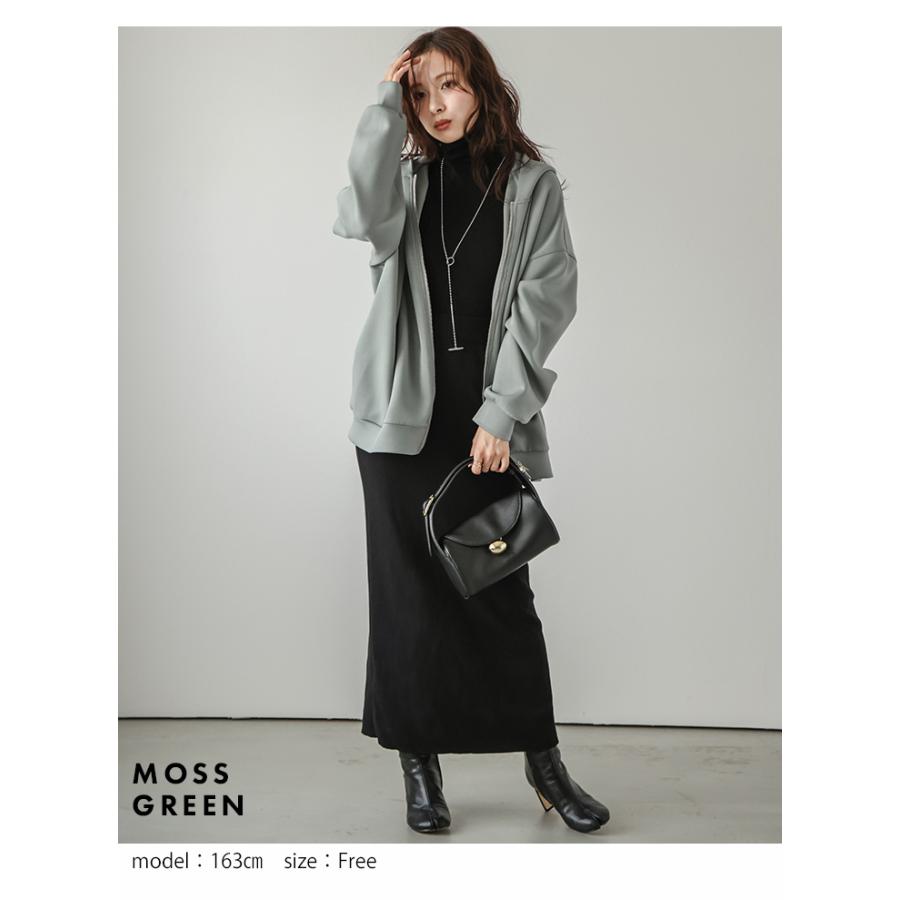 Lajour made in Japan 日本製 ルーズシルエット パーカー 【laj-ot058