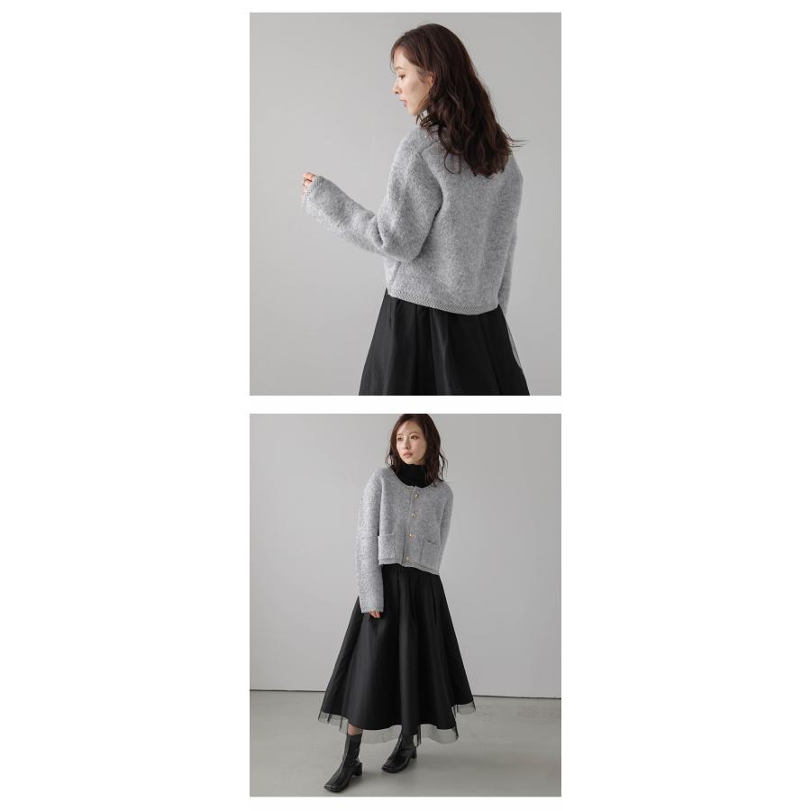Lajour made in Japan 日本製 ニット カーディガン 上品 キレイ Lajour made in Japan 日本製 ニット カーディガン 上品 キレイ