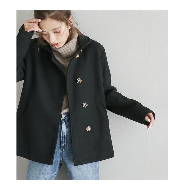2way ショートコート コート レディース ショート フード ジャケット Lgww At2721 即納 2 5日 送料無料 宅込 Lgww At2721 Lagemme 通販 Yahoo ショッピング