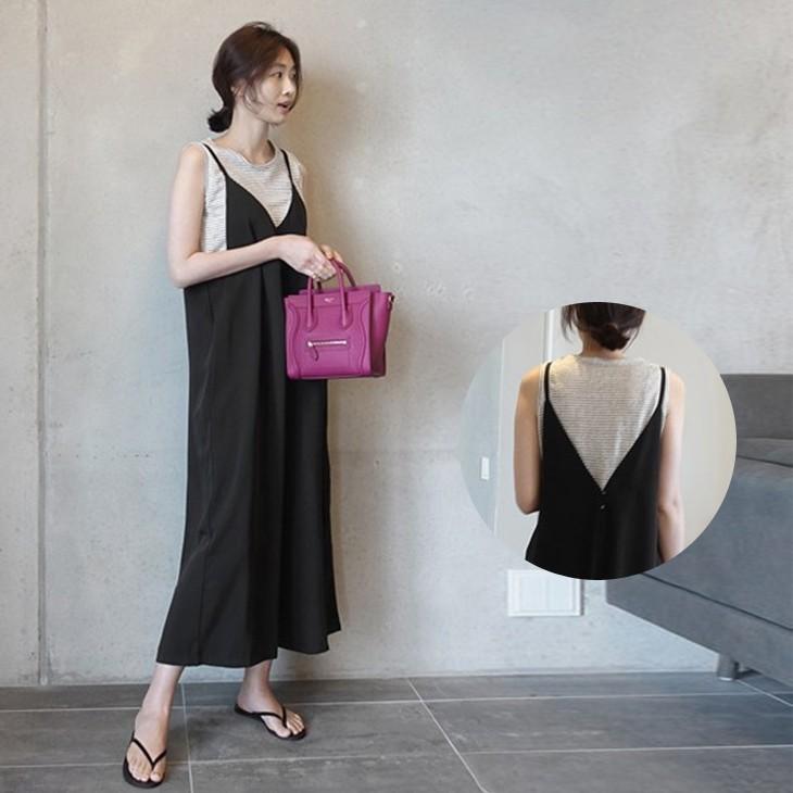 サロペット Vネック オールインワン ワンピース ワンピ マタニティ トップス ボトムス Lgww At3317 即納 1 5営業日 送料無料 メ込 Lgww At3317 Lagemme 通販 Yahoo ショッピング