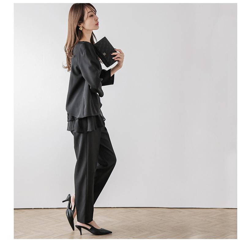 バックレース セットアップ スーツレディース 【lsse210-787 バックレース セットアップ スーツレディース 【lsse210-787