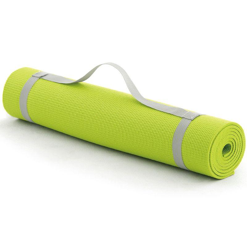 LaVIE(ラヴィ) ヨガマット スーパーグリップヨガマット6mm オリーブ 肩掛けバンド付き 3B3168メーカー純正品