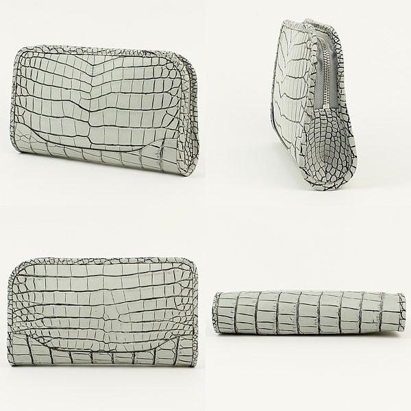 PELLE MORBIDA ペッレモルビダ クラッチバッグ クロコダイルレザー PMO 