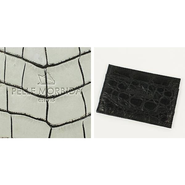 PELLE MORBIDA ペッレモルビダ クラッチバッグ クロコダイルレザー PMO 