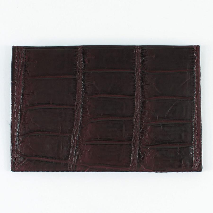 PELLE MORBIDA（ペッレ モルビダ） カードケース クロコダイルレザー