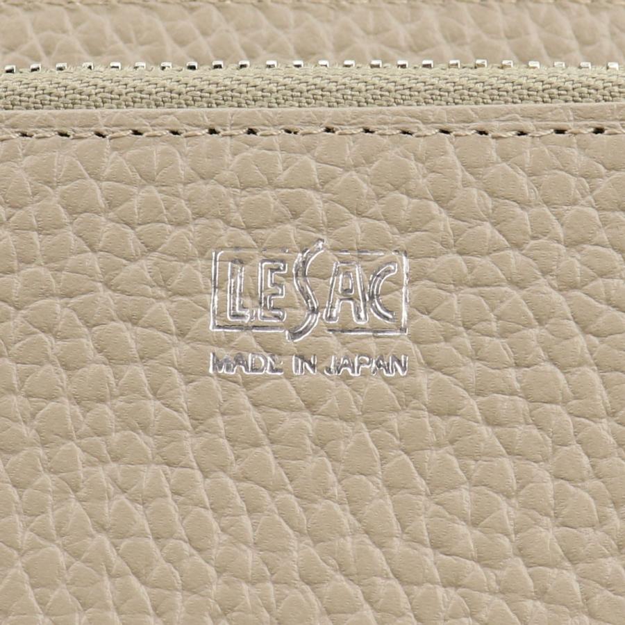 レザック 財布 クロコダイル ポロサス ラウンドジップ 長財布 LE'SAC