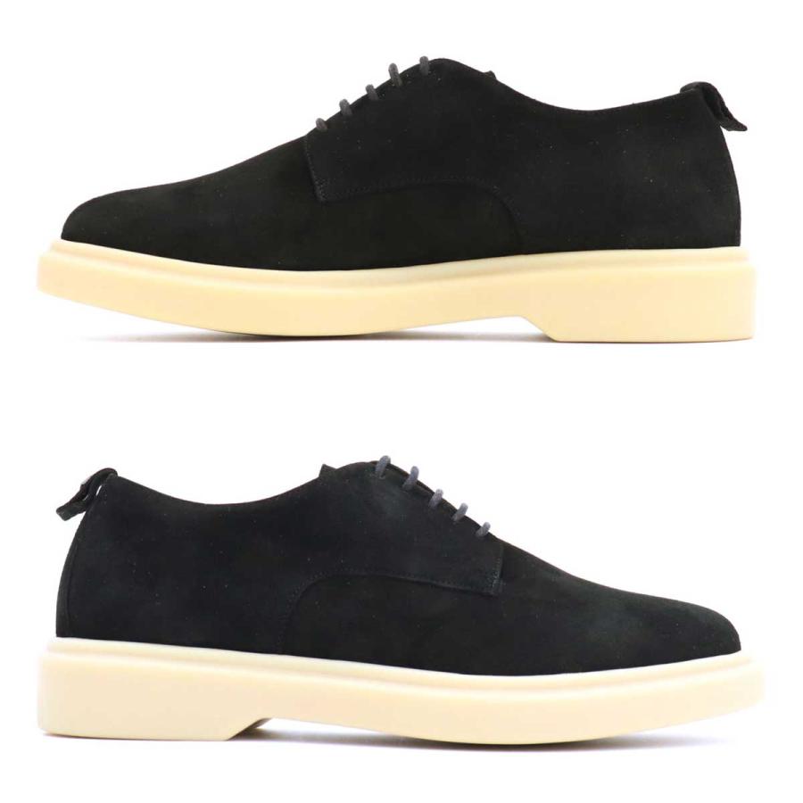 ダブルエイチ Wh メンズ イタリア製 外羽根式 プレーントゥ ゴートスキン スエードシューズ Itwh 0001 Blk ブラック ラグラグマーケット 通販 Yahoo ショッピング