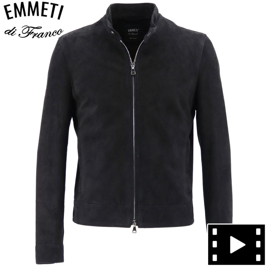 レビューで送料無料 エンメティ Emmeti ゴートスキン スエードレザー シングルライダースジャケット ユーリ Juri Emt Fiore aifiore ブラック 内祝い Zoetalentsolutions Com