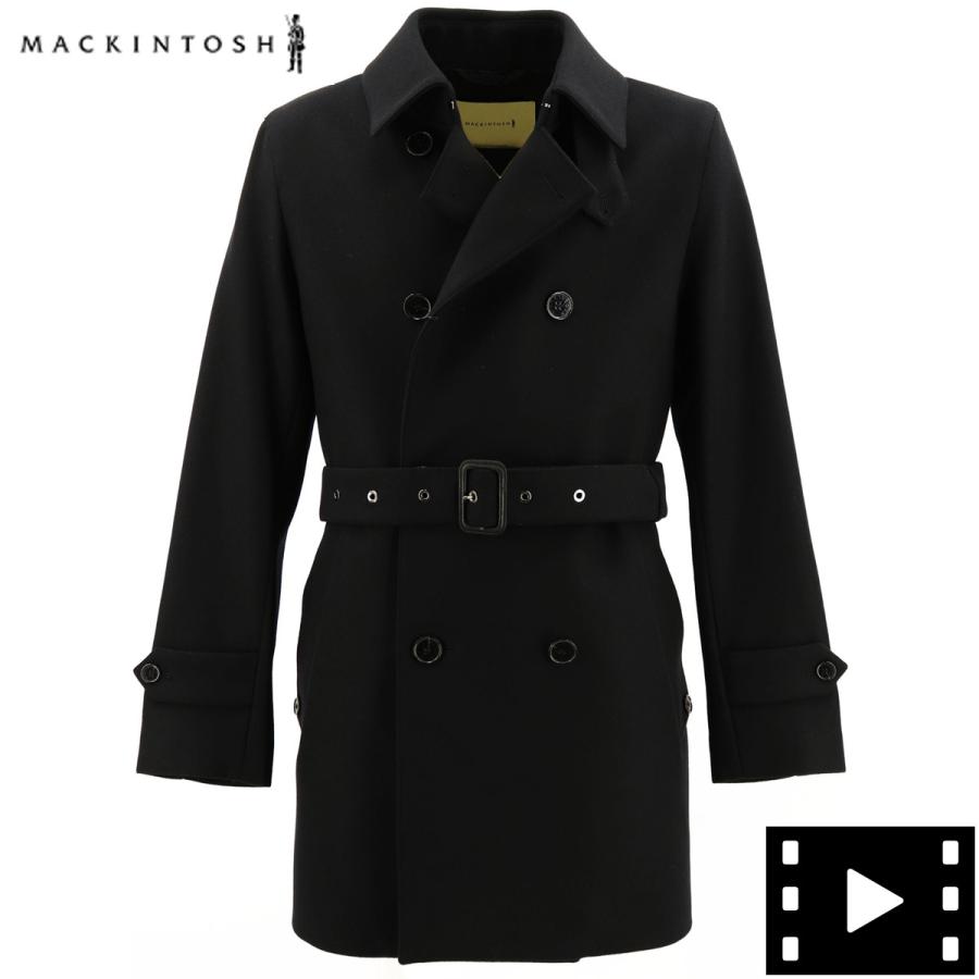 マッキントッシュ Mackintosh メンズ ウール 8b ベルテッド メンズ トレンチコート フェトラー ベルテッド Fetlar a Fetlar a Black ブラック ラグラグマーケット