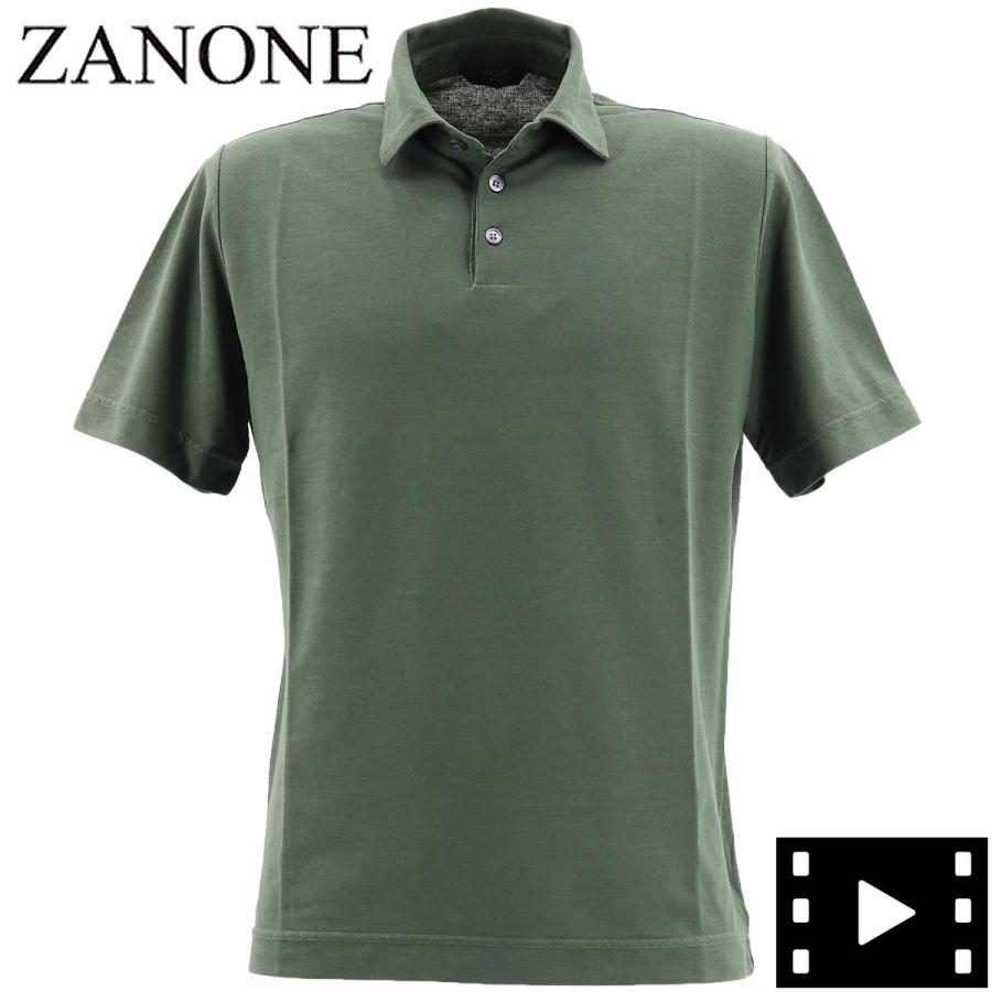 期間限定特価 ザノーネ Zanone メンズ アイスコットン ポロシャツ レギュラーフィット Polo Mc Zan Z0380 Z4874 カーキ ラグラグマーケット 通販 Yahoo