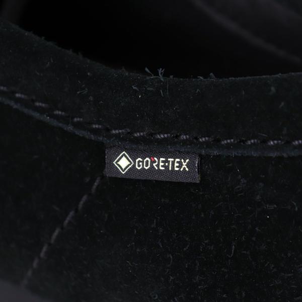 クラークス オリジナルズ メンズ ゴアテックス スエード ワラビー CLARKS ORIGINALS WALLABEE GTX CLK 26179251 BLACK SUEDE（ブラック）の画像