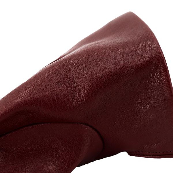 Correale gloves メンズ シープスキン　ナッパレザー カシミア グローブ 手袋  CRM-6001 CRG（ワイン） 【ヒューゴ】