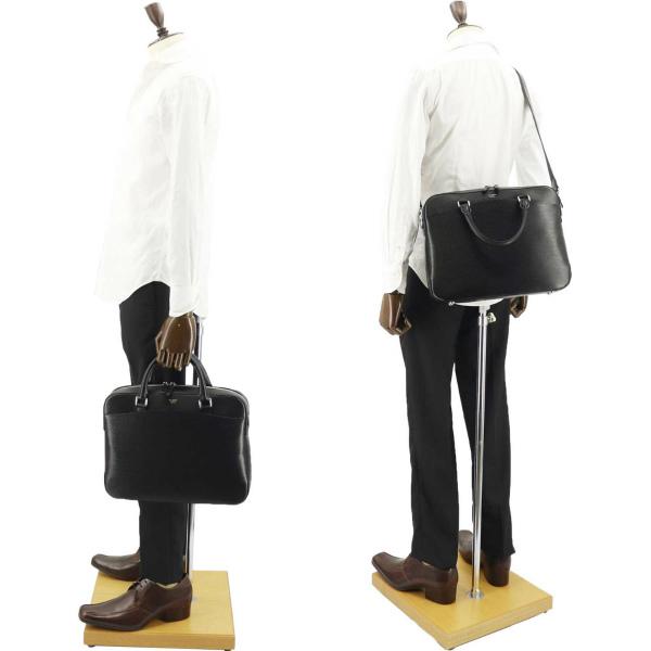 ペッレモルビダ ブリーフケース CAPITANO キャピターノ 型押しレザー 2WAY ブリーフバッグ PELLE MORBIDA PMO-CA208 PMOの画像