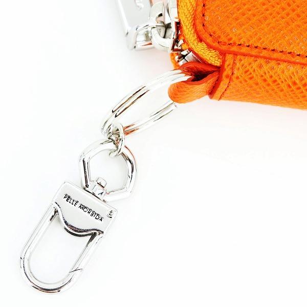 【未使用】PELLE MORBIDA・ペッレモルビダ・キーケース・オレンジ ペッレ モルビダ 財布・小物 スマートキーケース オレンジ PELLE