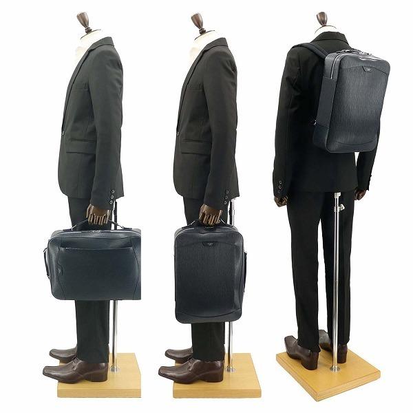 ペッレモルビダ ブリーフケース CAPITANO キャピターノ 型押しレザー 3way リュック型ブリーフバッグ PELLE MORBIDA PMO-CA207 PMOの画像